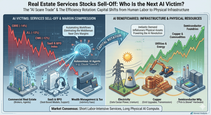 Real Estate Services Stocks Sell-Off: Who Is the Next AI Victim? - Article cover image
